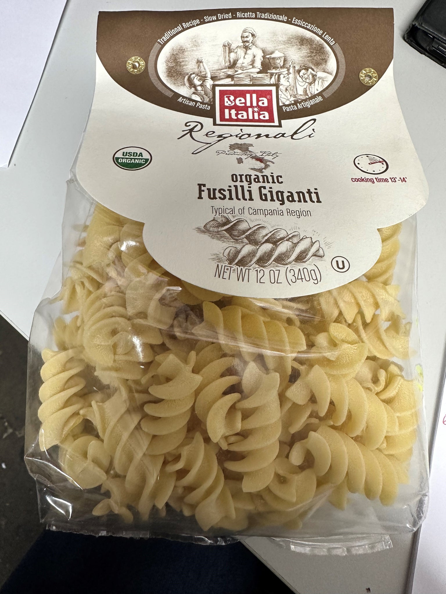 Bella Italia Fusilli Giganti Spiral 340g