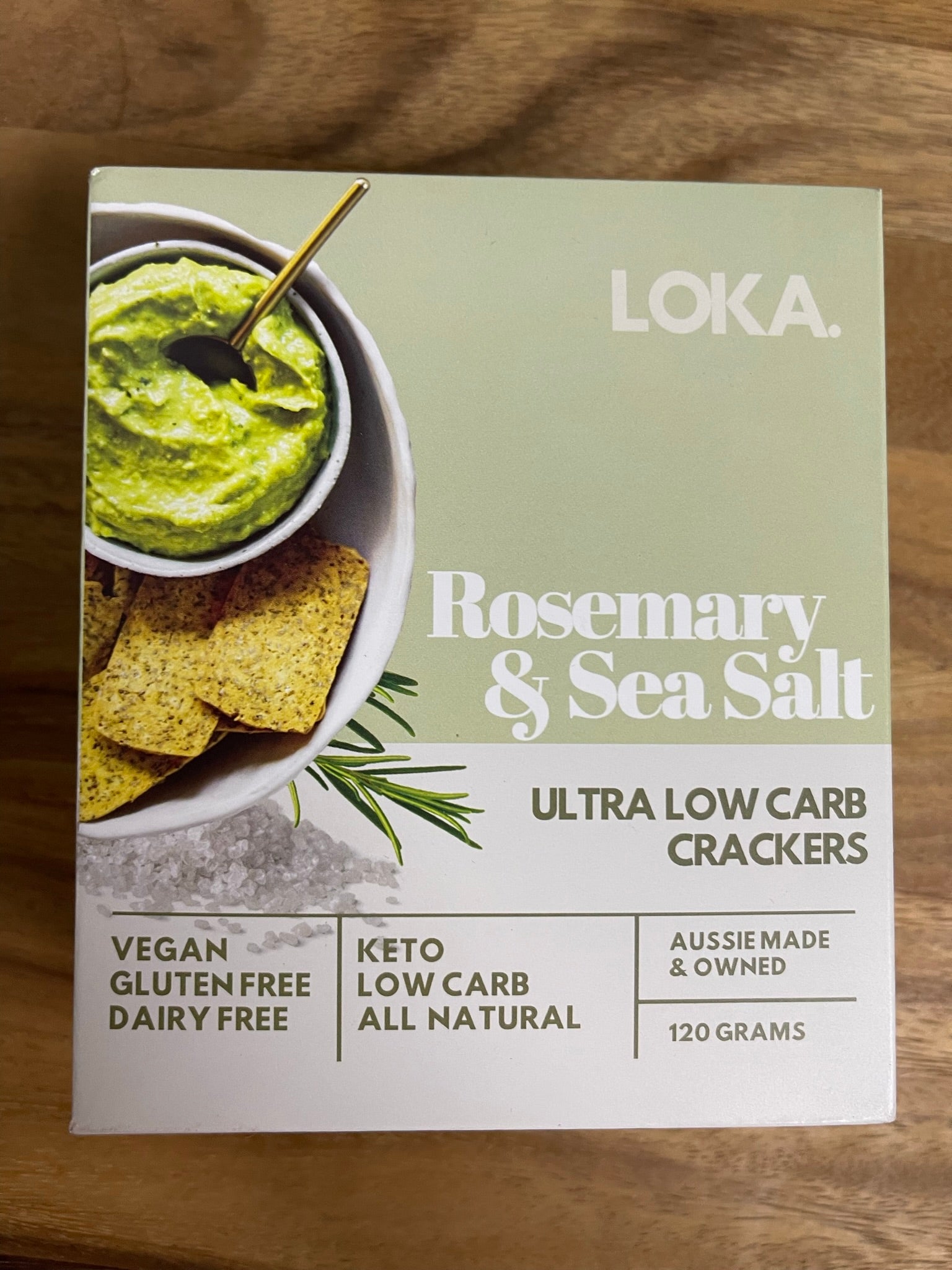 LOKA ROSEMARY & SEA SALT 120G