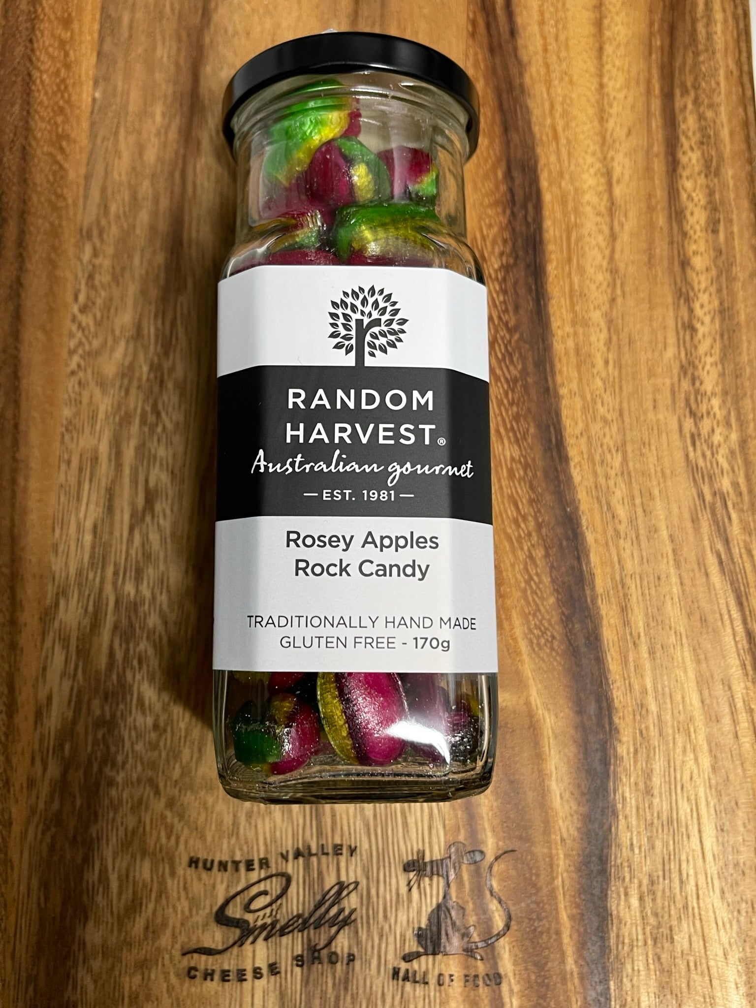 RANDOM HARVEST ROSEY APPLES ROCK CANDY 170G