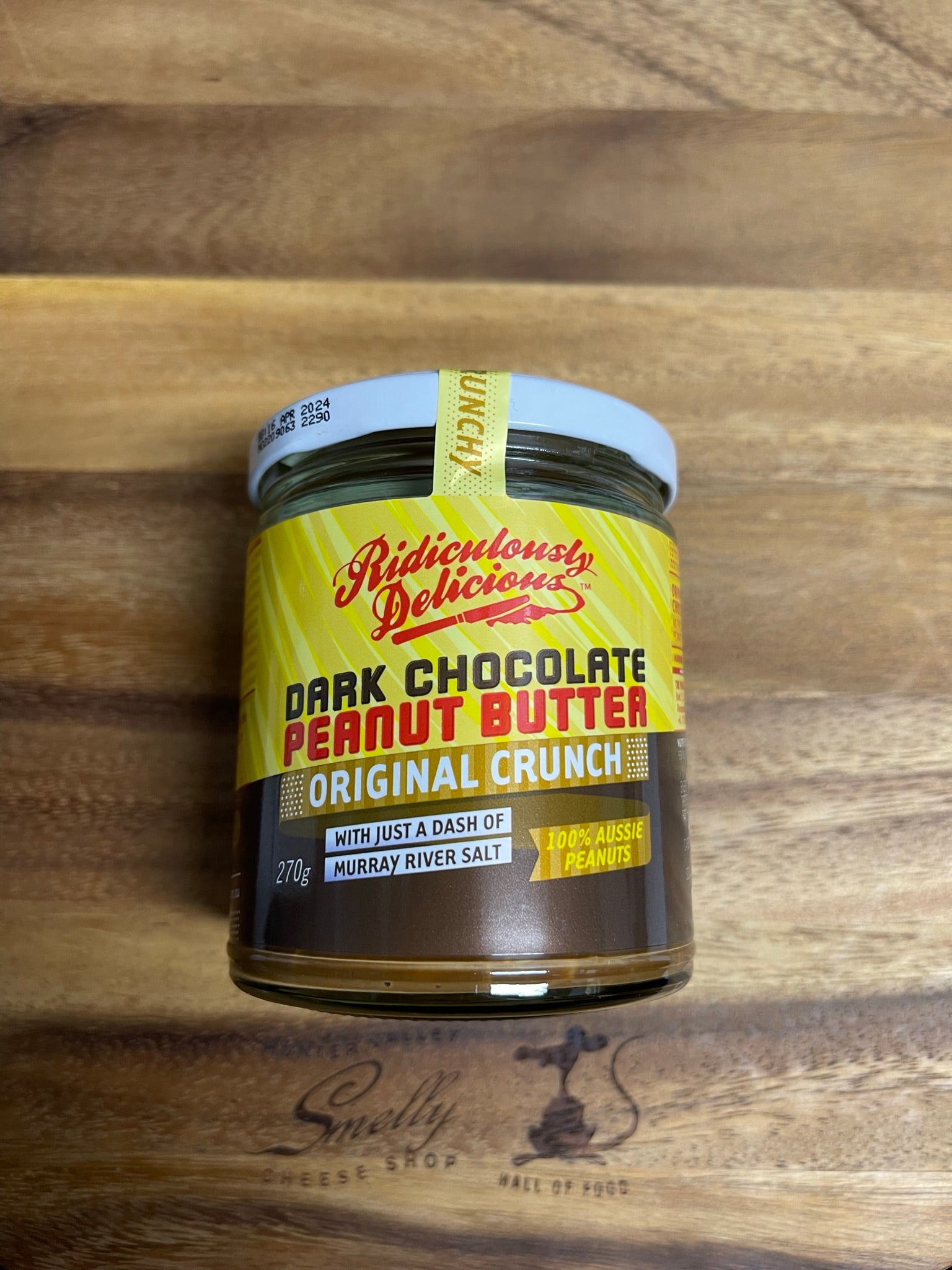 Ridiculously Delicious Dark Chocolate Peanut Butter Original Crunck