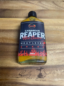 Peppers By Pinard Caribbean Reaper Hot Sauce 200ml