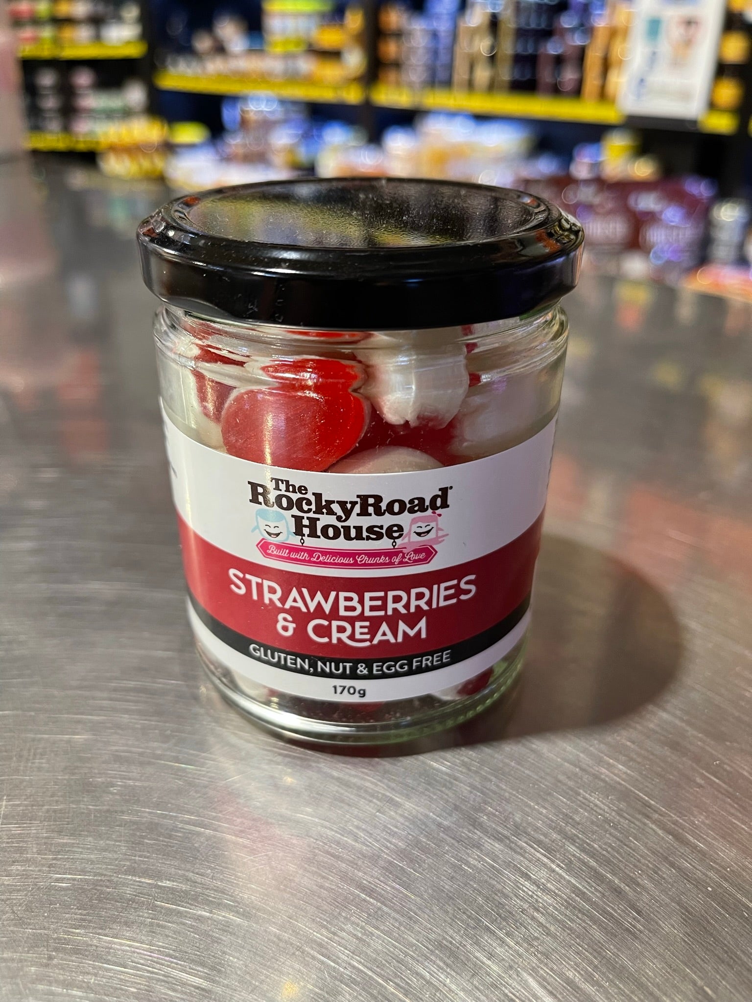 The Rocky Road House Strawberries and Cream 170g