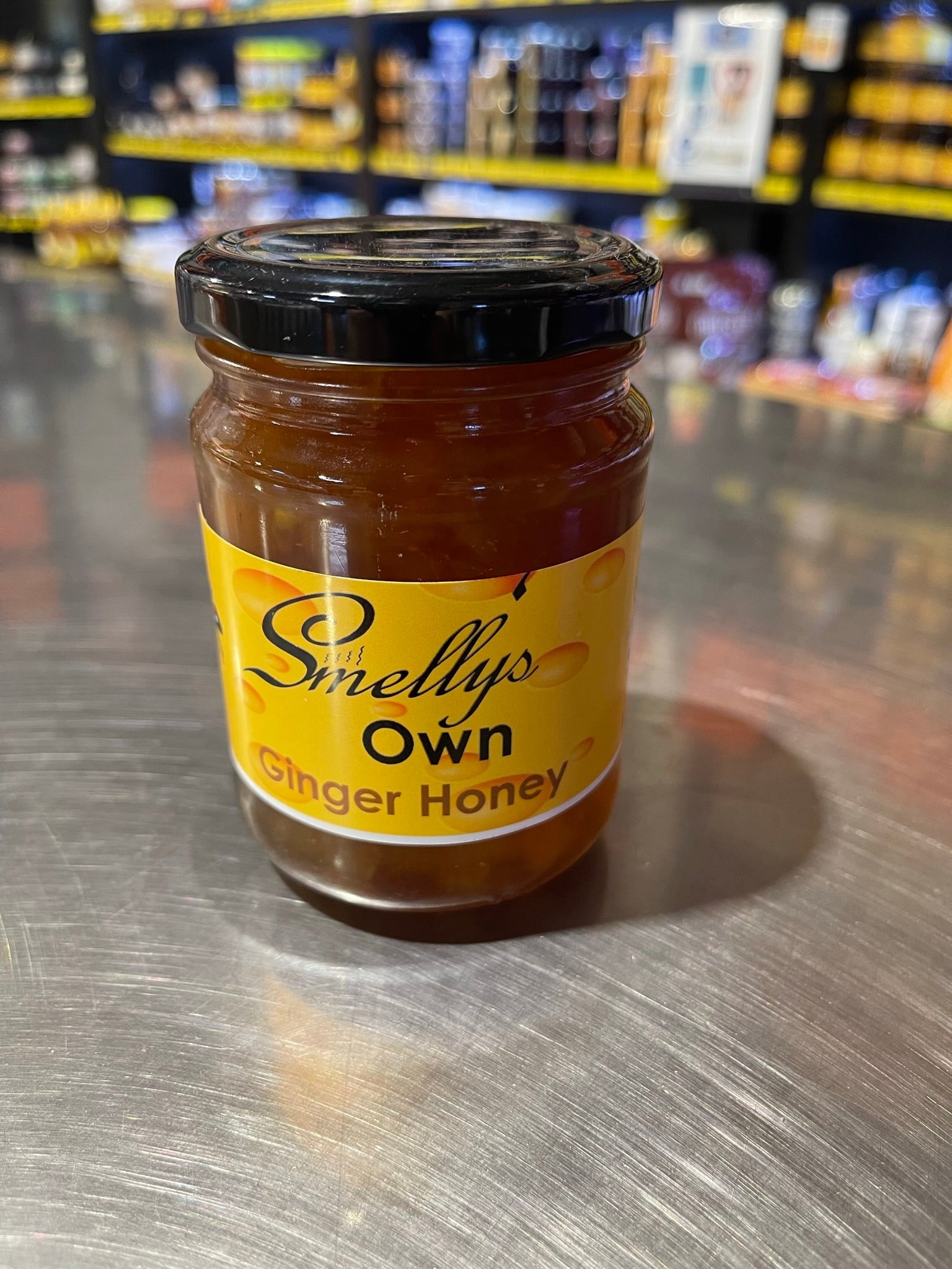 Smellys Own Ginger Honey 250g