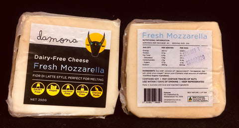 Damona Vegan Fresh Mozzarella