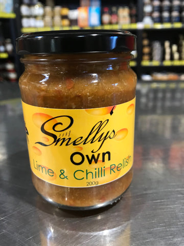Smelly's Own - Lime and Chilli Relish