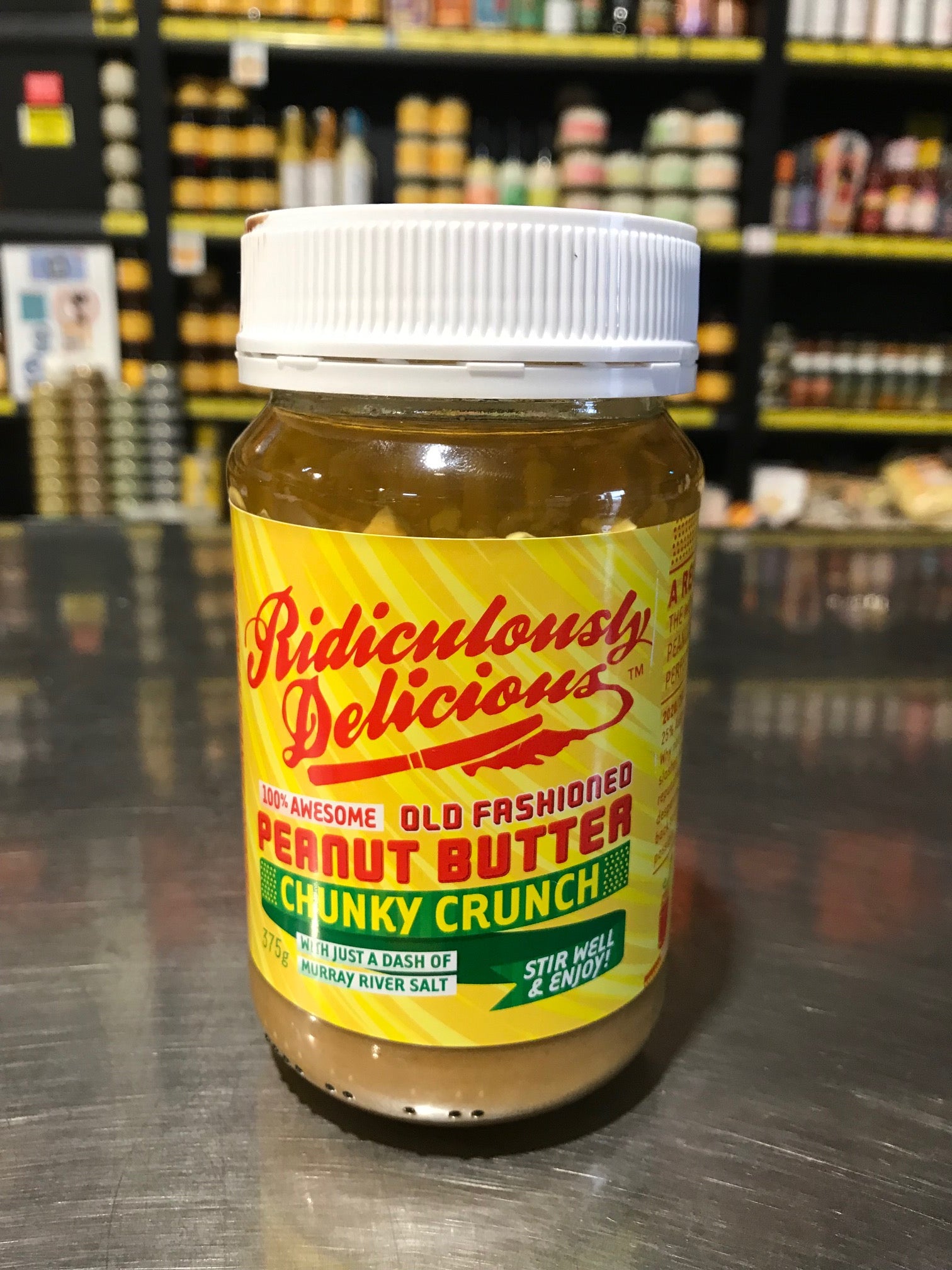 Ridiculously Delicious Peanut Butter Chunky Crunch - 375g