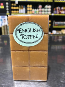 English Toffee Fudge - $7.90 including GST - 150g