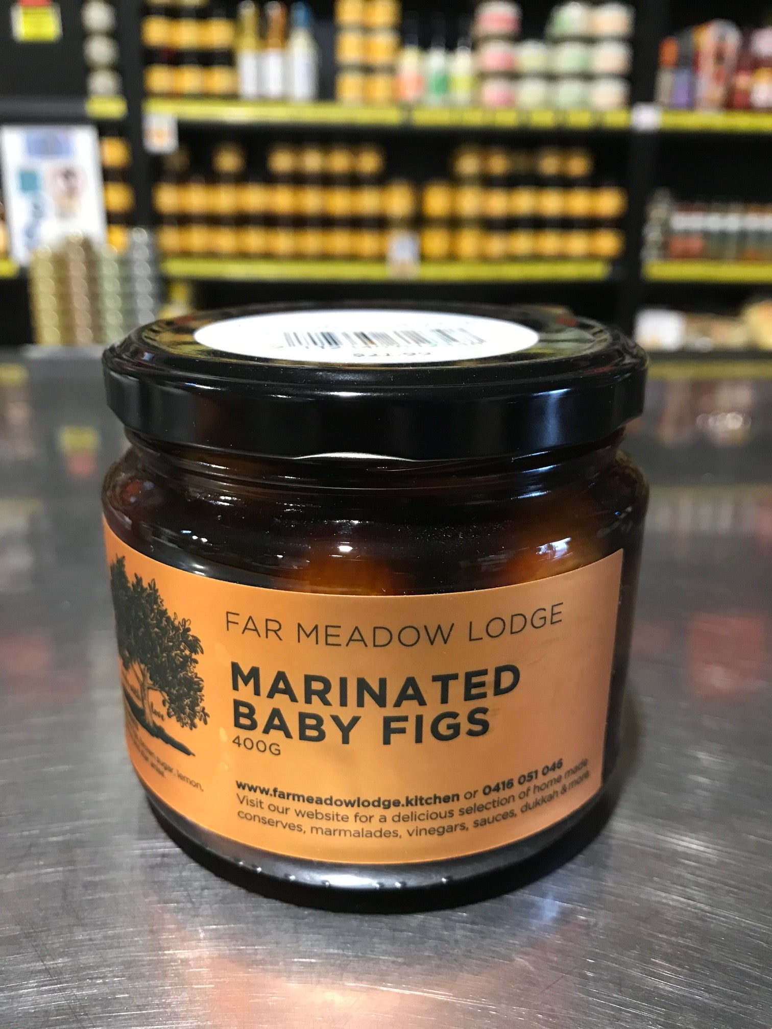 Far Meadow Lodge - Marinated Baby Figs - 400g