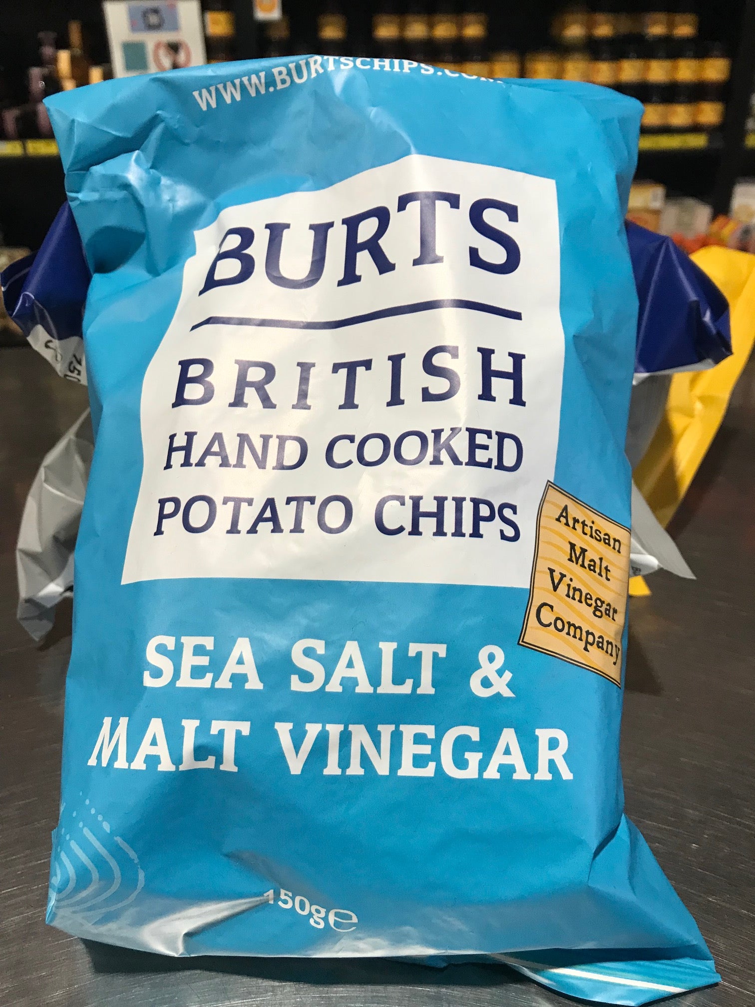Burts - Sea Salt and Malt Vinegar - British Hand Cooked Potato Chips - $6.99 including GST