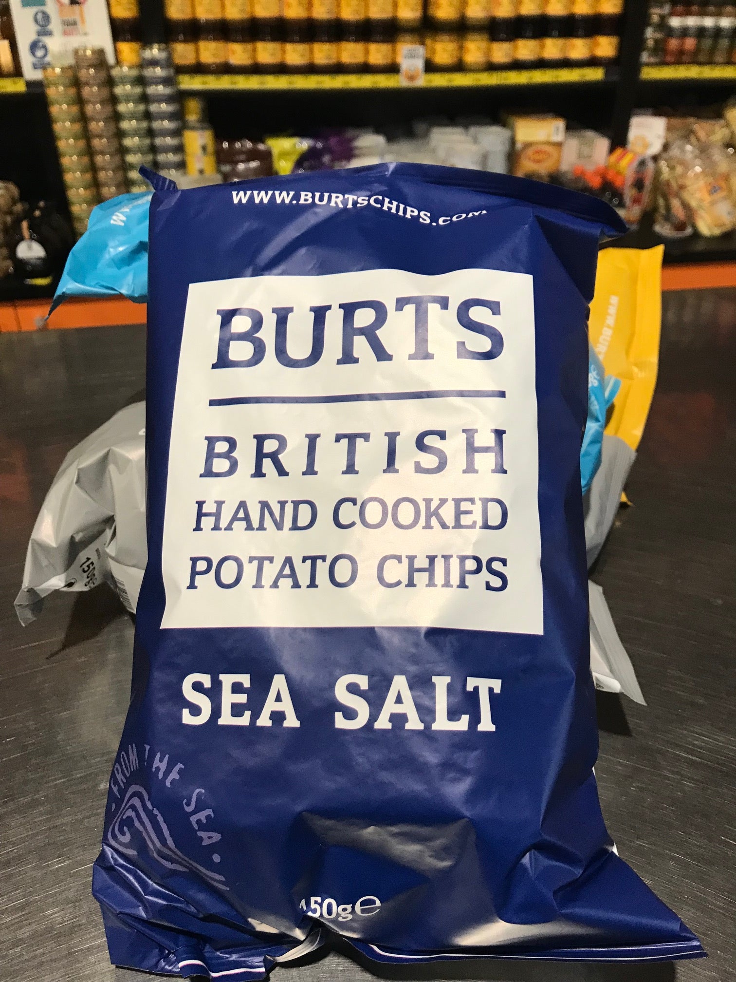 Burts - Sea Salt - British Hand Cooked Potato Chips - $6.99 including GST