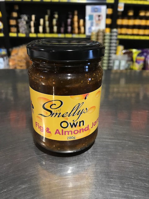 Smelly's Own - Fig and Almond Jam - 250g