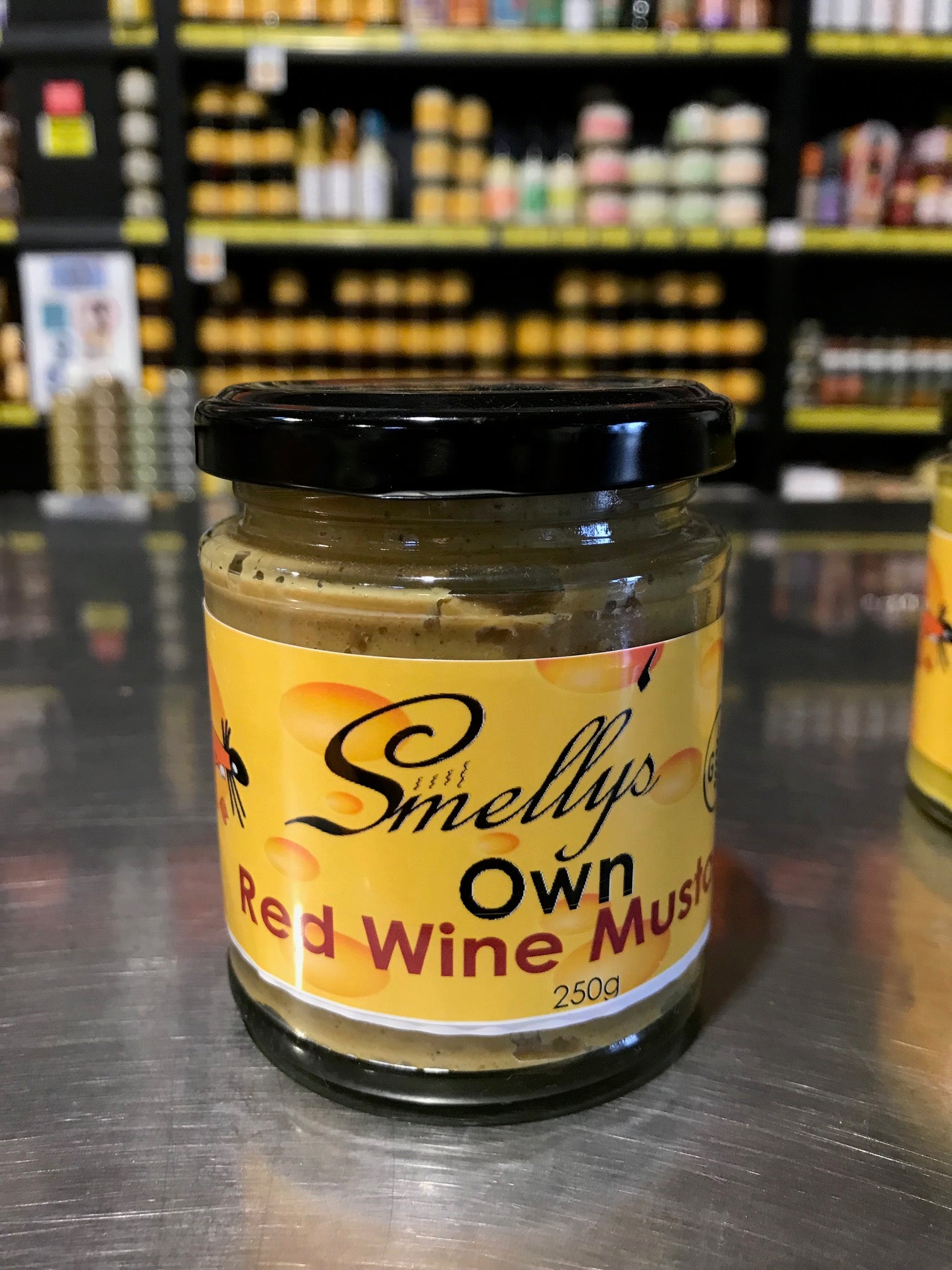 Smelly's Own - Red Wine Mustard - 190g