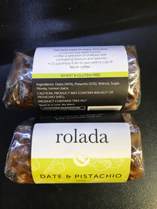 Rolada - Date and Pistachio