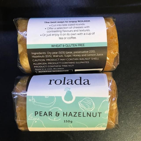 Rolada - Pear and Hazelnut