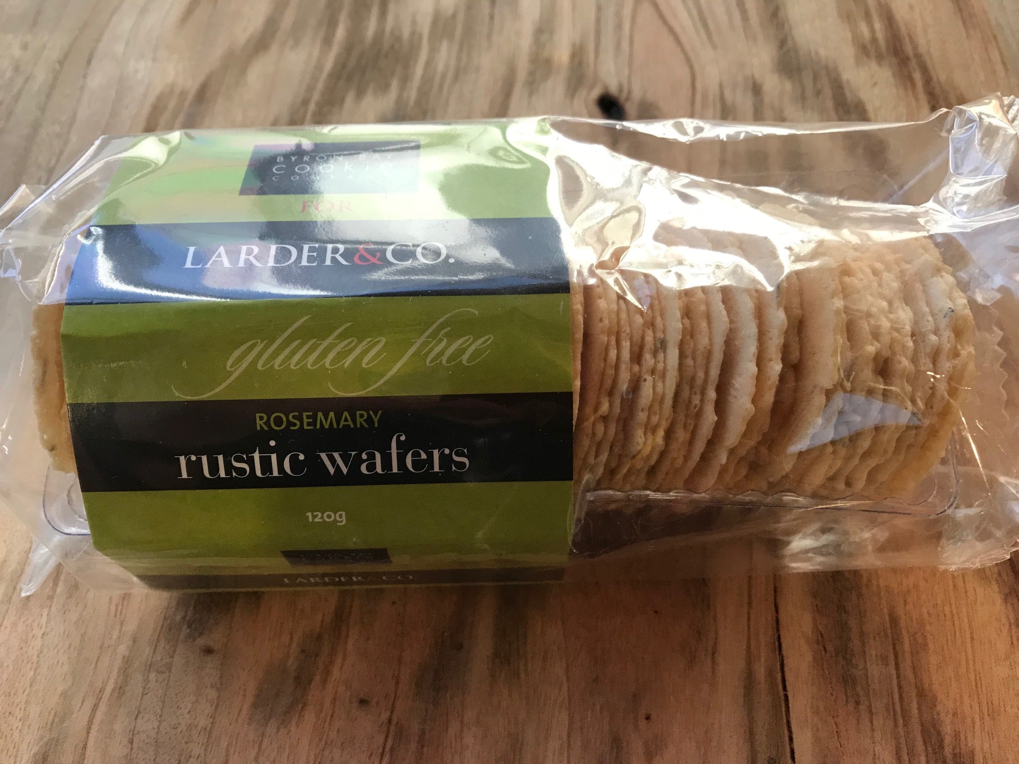 Larder and Co - Gluten Free - Rustic Rosemary Wafers