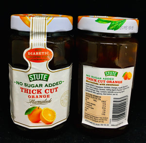 Stute Diabetic Jam - Orange - Thick Cut