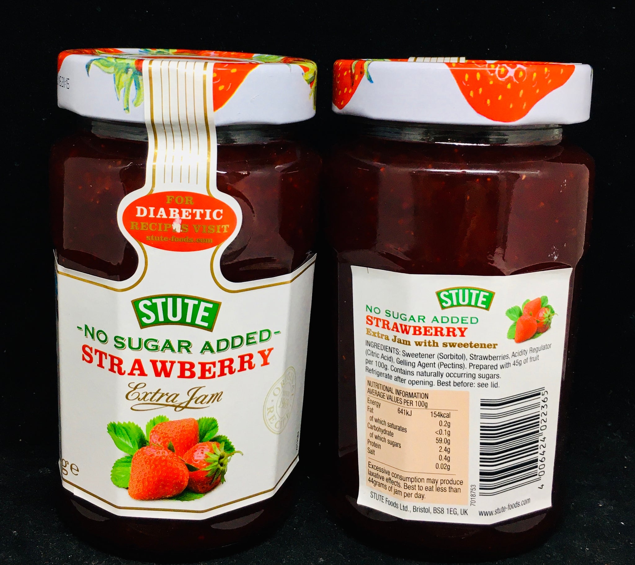 Stute Diabetic Jam - Strawberry