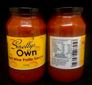 Smelly's Own - Red Wine Pasta Sauce