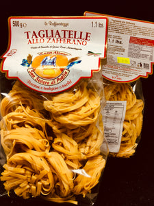 Cara Nona Saffron - Tagliatelle - Egg Pasta