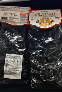 Cara Nona Squid Ink - Tonnarelli - Egg Pasta
