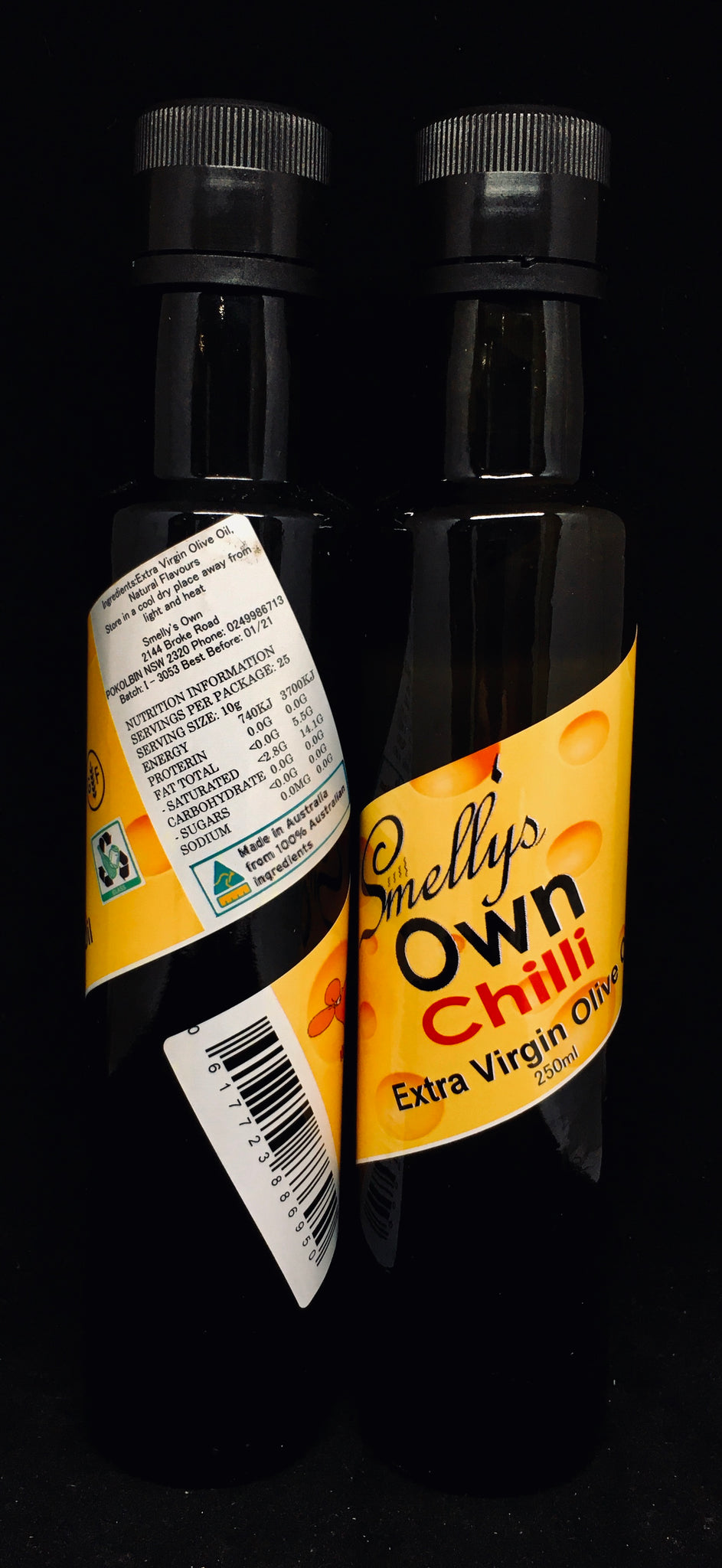 Smelly's Own - Chilli Extra Virgin Olive Oil