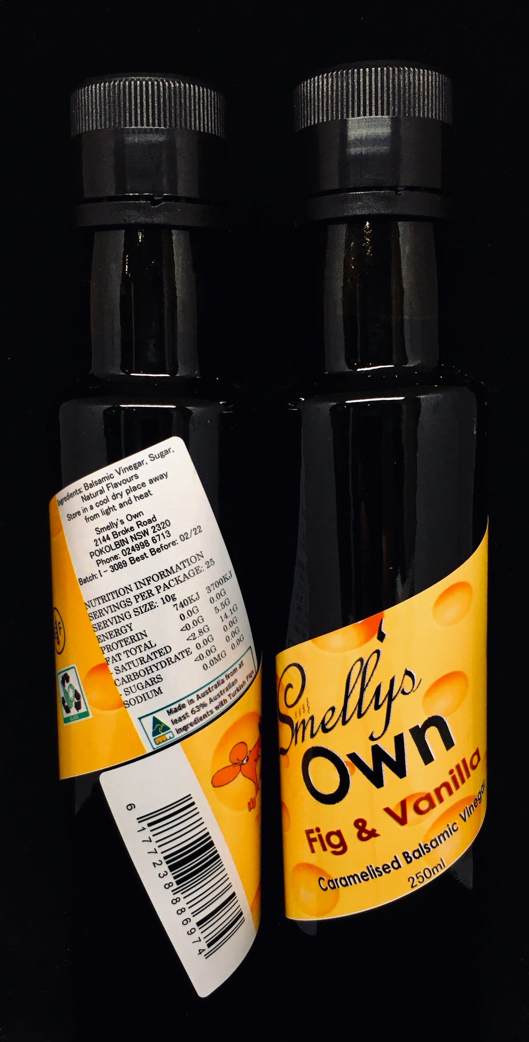 Smelly's Own - Fig & Vanilla Balsamic Vinegar