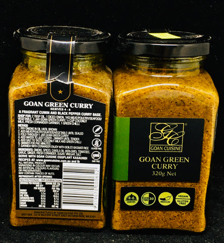 Goan Cuisine - Green Curry Paste