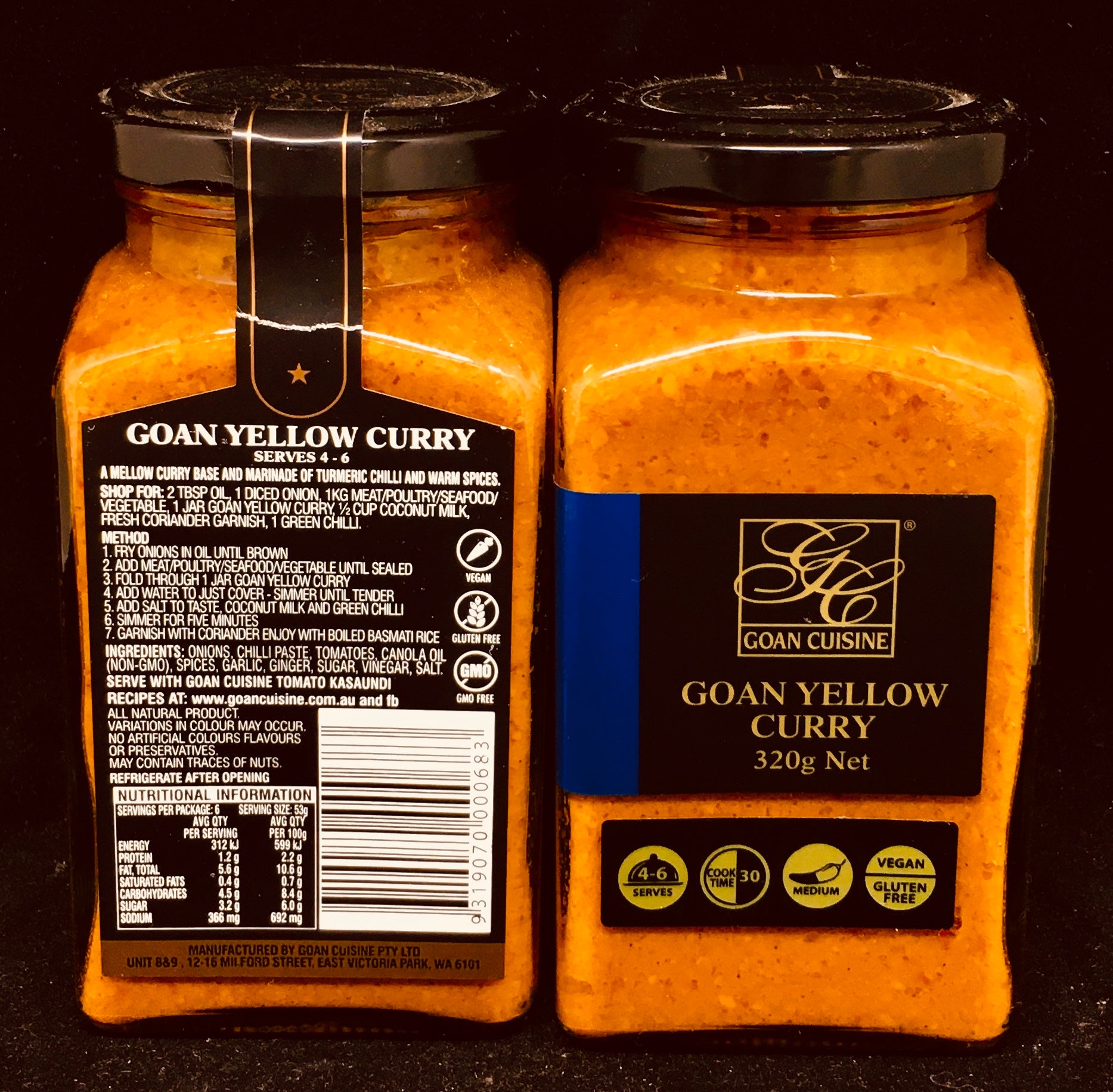 Goan Cuisine - Yellow Curry Paste