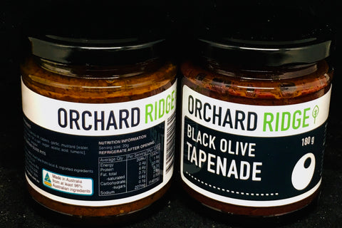 Orchard Ridge Black Olive Tapenade