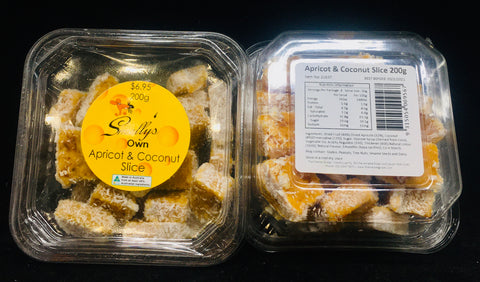 Smelly's Own - Apricot & Coconut Slice