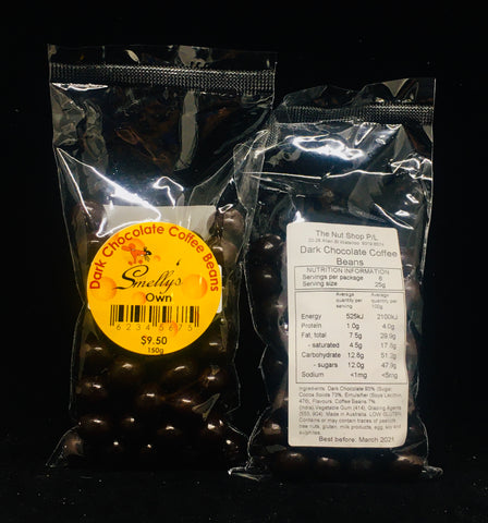 Smelly's Own - Dark Chocolate Coffee Beans - $9.50 including GST
