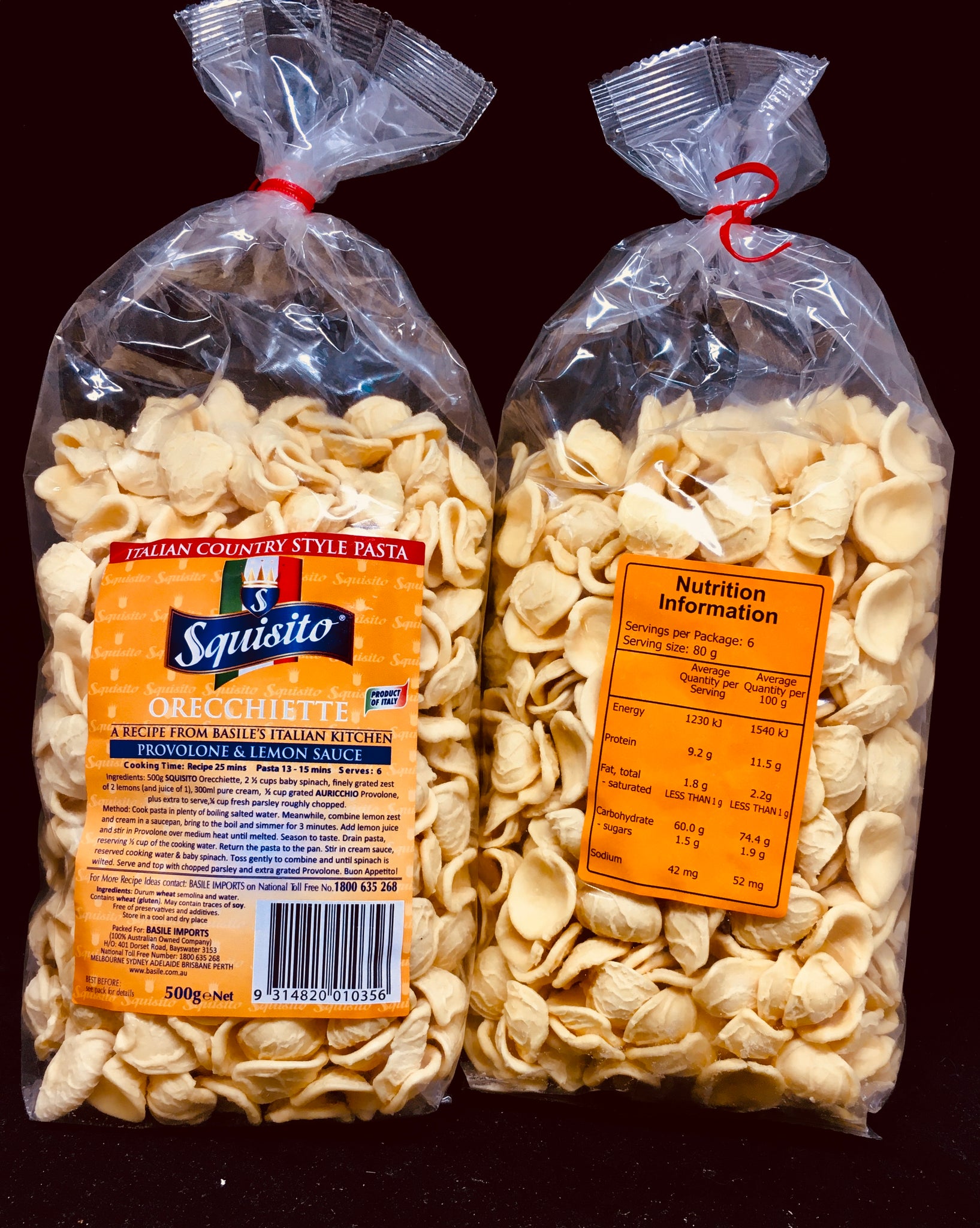 Squisito Orecchiette - Small Shell Like